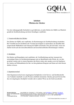 Infoblatt Pflichten der Z&uuml;chter