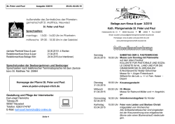Gottesdienstordnung April 2015 - st-peter-und-paul
