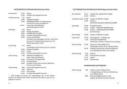 GOTTESDIENSTE IN DER BASILIKA (R&ouml;mischer Ritus) Ensemble