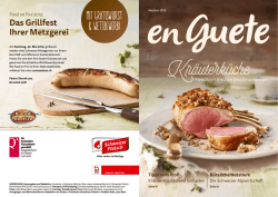 en Guete - Schweizer Fleisch-Fachverband