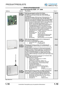 1.10 Übertragungsgeräte ISDN - IP