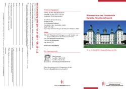 Ihre Anmeldung bitte per Fax an 030 / 72615 3 -111