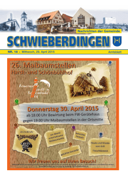 29.04.2015 - Gemeinde Schwieberdingen