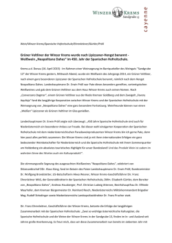 Pdf 317 KB - Winzer Krems