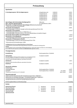 Drucken / Speichern - Sparkasse Minden