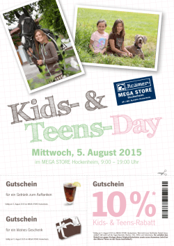 Kids- & Teens-Day Teens