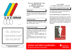 19. Alfelder Leinetal-Lauf 03.10.2015