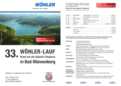 Wöhler Lauf 2015 - TuS Bad Wünnenberg
