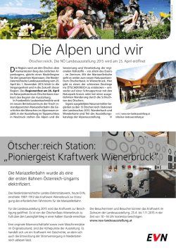 Die Alpen und wir