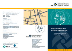 Hautphysiologie und moderne Lokaltherapie