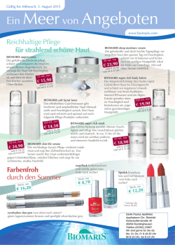 Ein Meer von Angeboten - Sankt Paulus Apotheke