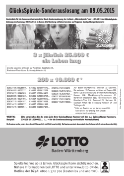 - Lotto Baden