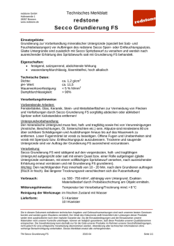 redstone Secco Grundierung FS
