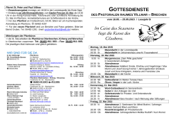 GOTTESDIENSTE
