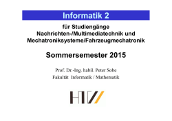 Informatik 2