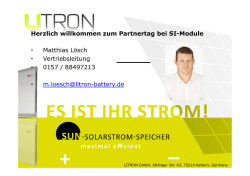 2015-03-12 Präsentation Litron am Partnertag 2015 - si
