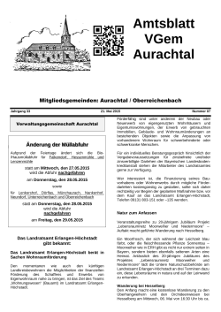 Amtsblatt fürs Internet 07-15 v. 21.05.2015