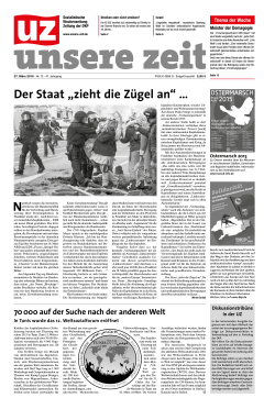 Der Staat „zieht die Zügel an“ …