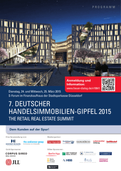7. deutscher handelsimmobilien-gipfel 2015