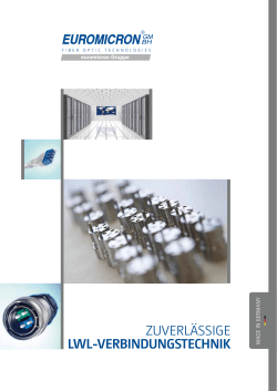 Broschüre  - Euromicron Werkzeuge GmbH