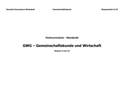 Gemeinschaftskunde