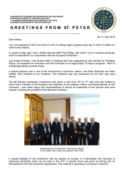 Greetings from St. Peter / Issue 04 / April 2015