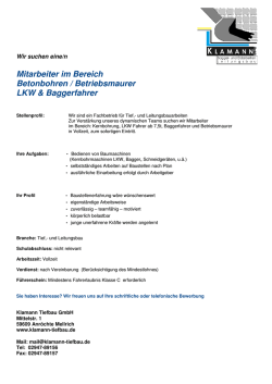 Ihre Projekte - Klamann Tiefbau