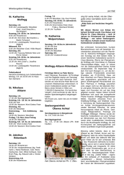 vorheriges Kirchenblatt - Seelsorgeeinheit "Oberes Achtal"