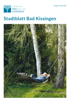 Stadtblatt Bad Kissingen