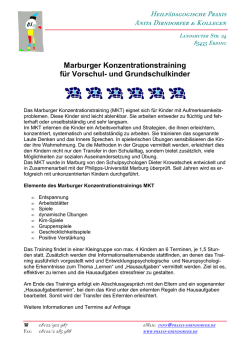 Informationen - Heilp&auml;dagogische Praxis Dirndorfer & Kollegen in