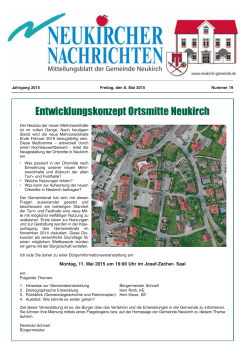 Entwicklungskonzept Ortsmitte Neukirch