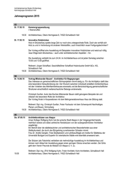 Das neue Jahresprogramm hier zum Download.