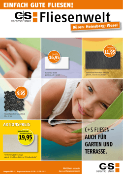 bitte hier - in der Fliesenwelt Düren!