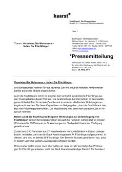 27.03.2015 - Pressemitteilung Stadt Kaarst (0.16 KB )