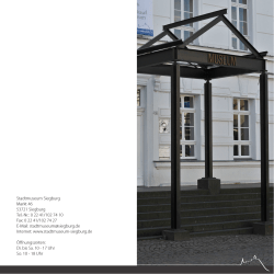 0 22 41/102 74 27 E-Mail: stadtmuseum