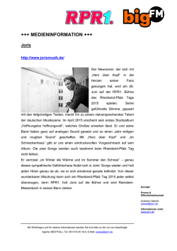 Joris - RPR1