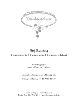 Unsere gesamte Speisekarte