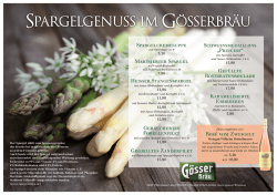 Spargelcremesuppe Marinierter Spargel Heißer Stangenspargel