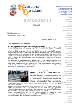 Hansebrief - Stadt Korbach