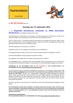 Einladung DZI-Festival 2015