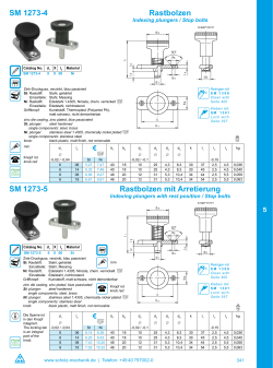 SM 1273-5 - Scholz Mechanik GmbH