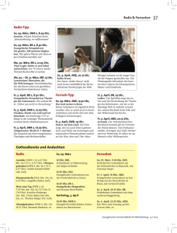 Gottesdienste und Andachten - Evangelisches Gemeindeblatt