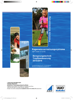 ASP-UWO Beregnung Katalog 15/16