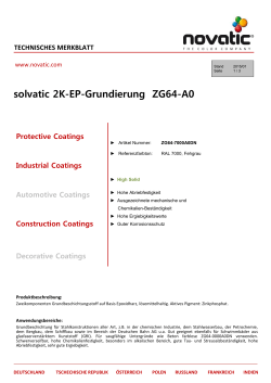 solvatic 2K-EP-Grundierung ZG64-A0