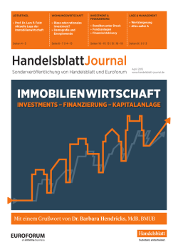 HandelsblattJournal - DUKAP - Deutsche Unternehmenskapital