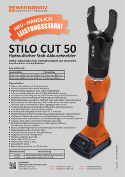 Infoprospekt - Stilo Cut 50