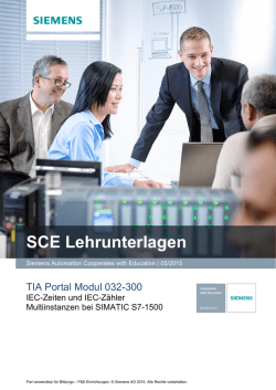 SCE Lehrunterlagen