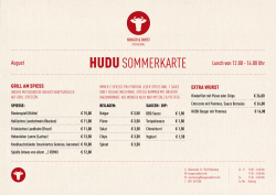 HUDU AM TAG - Hunger & Durst