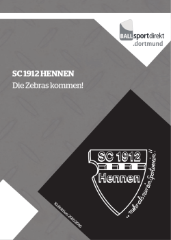 Katalog 2015 - SC 1912 Hennen eV