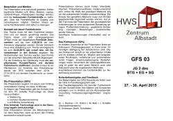 GFS 03 - der HWS Albstadt
